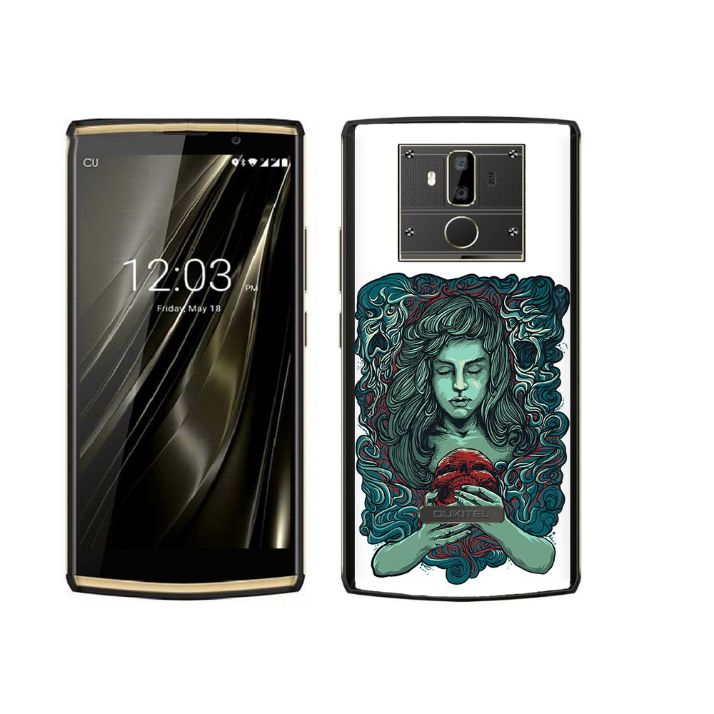 

Чехол MyPads Tocco для Oukitel K7 спящая девушка, Прозрачный, Tocco