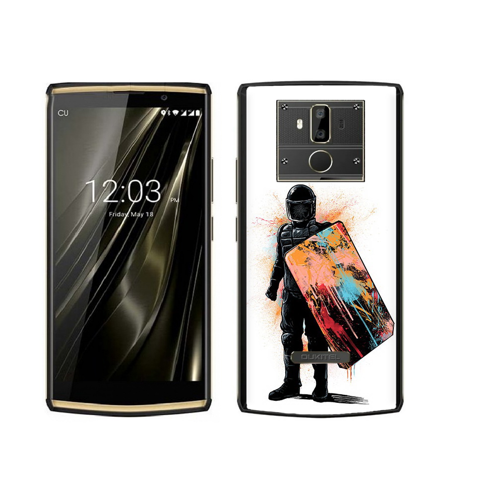 

Чехол MyPads Tocco для Oukitel K7 солдат с красочным щитом, Прозрачный, Tocco