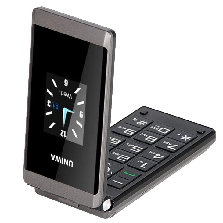 

Мобильный телефон-раскладушка UNIWA X28 Gray, X28 Gray