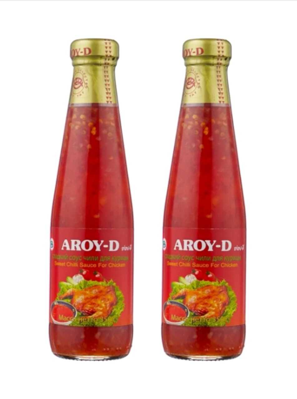 Соус Aroy-D Sweet chilli for chicken, 350 г х 2 шт