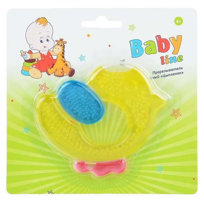 Прорезыватель водный Babyline Цыпленок BD12136