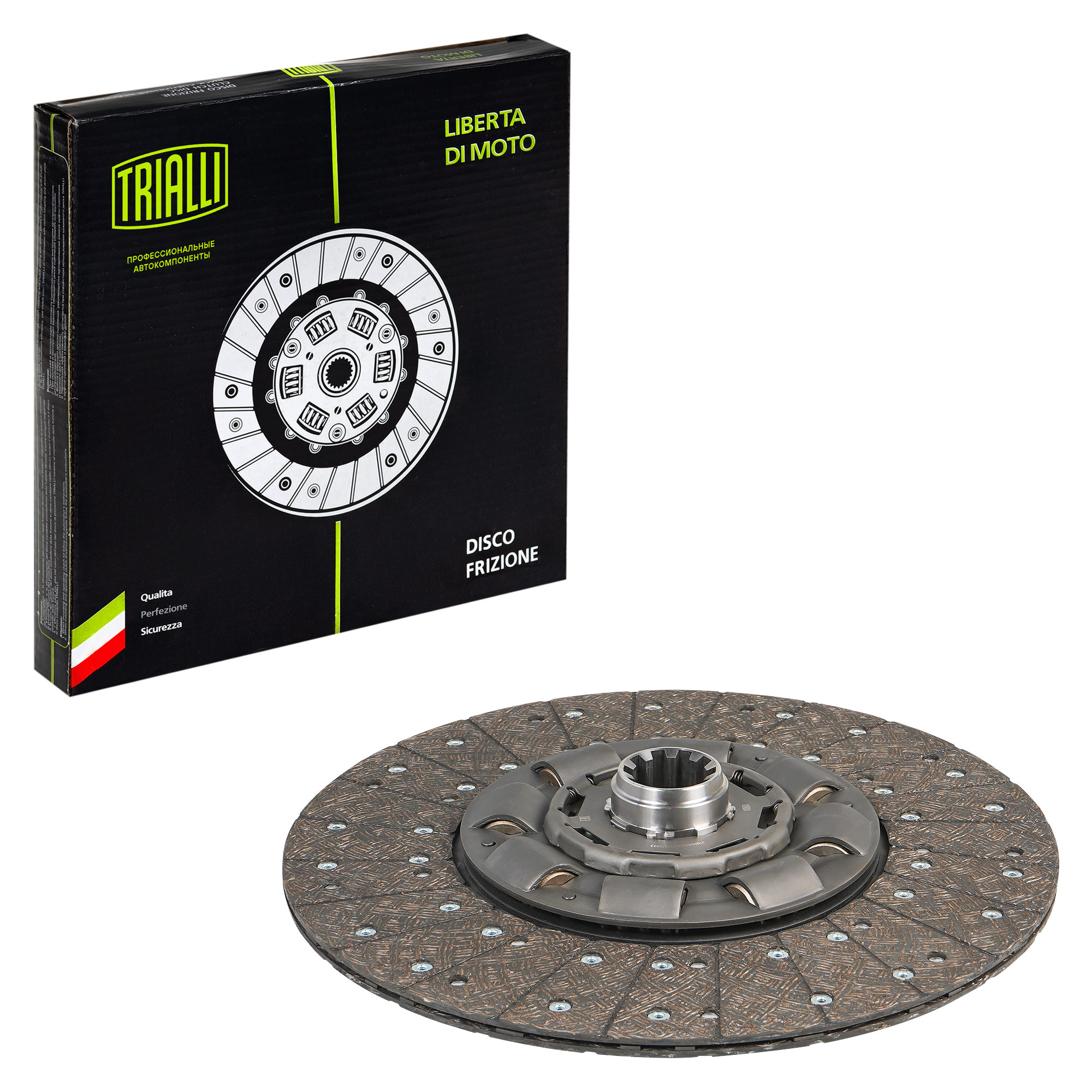 

Диск сцепления ведомый для автомобилей Iveco TRIALLI FD408