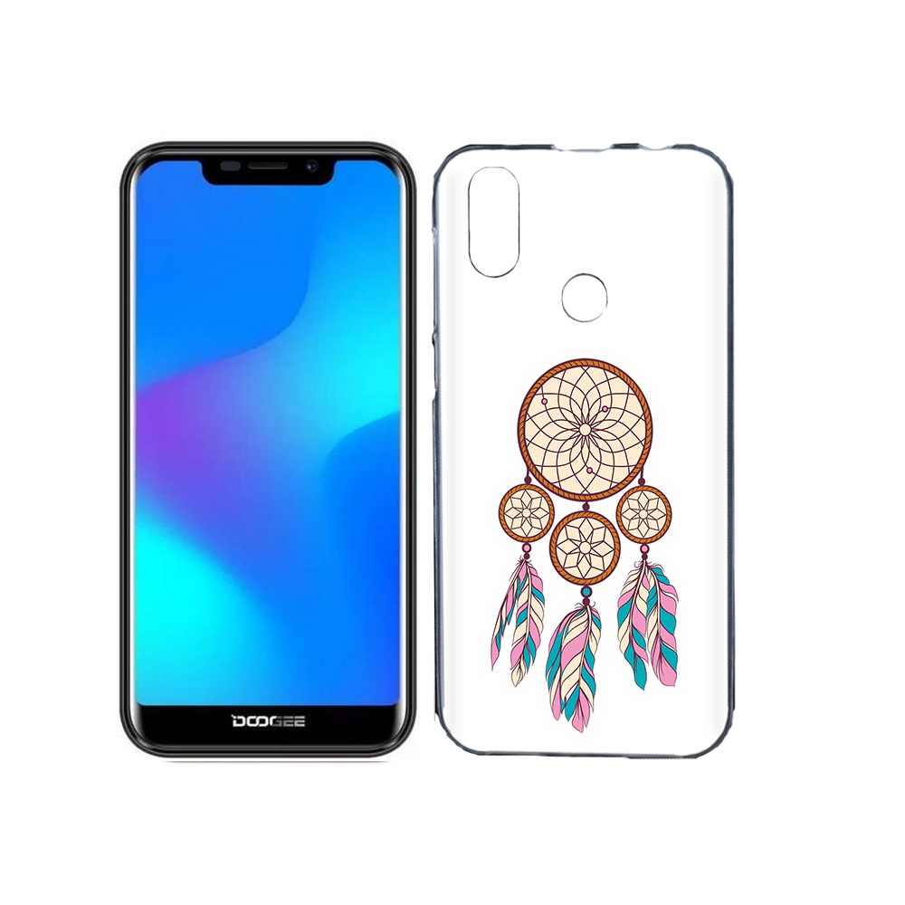 

Чехол MyPads Tocco для Doogee X70 ловец снов бежевый, Прозрачный, Tocco
