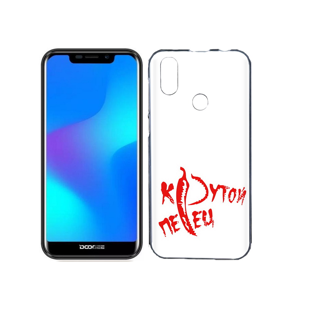 

Чехол MyPads Tocco для Doogee X70 крутой перец, Прозрачный, Tocco