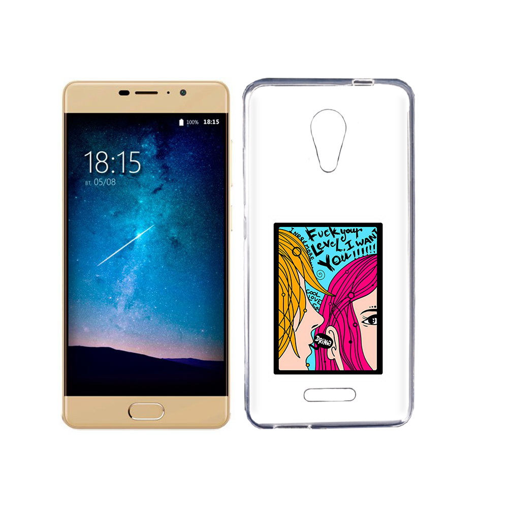 

Чехол MyPads Tocco для BQ 5201 Space Выпьем, Прозрачный, Tocco