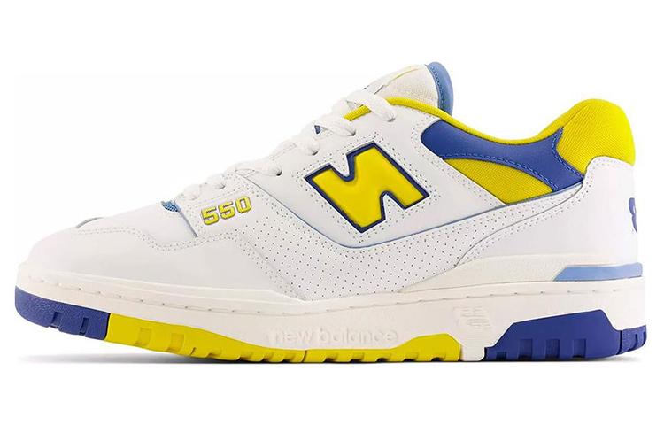 

Кеды унисекс New Balance NB 550 белые 43 EU, Белый, NB 550