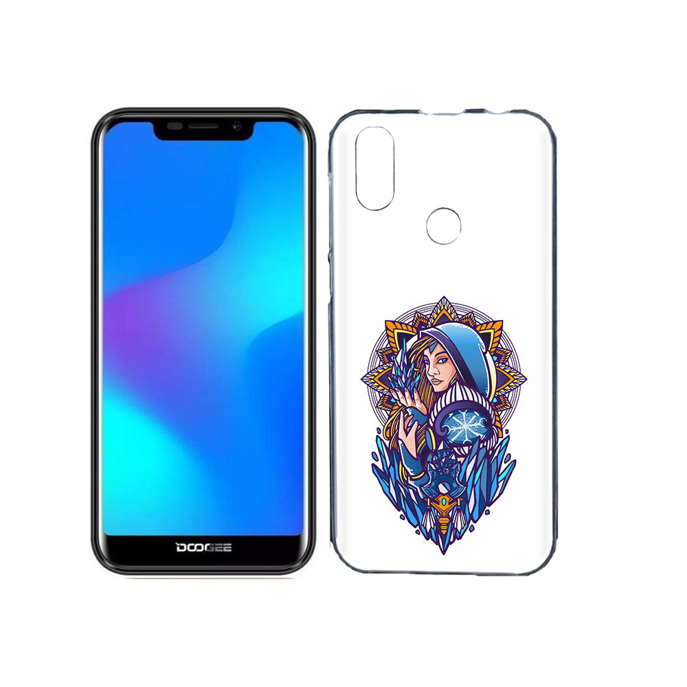 

Чехол MyPads Tocco для Doogee X70 кристал мейден дота 2, Прозрачный, Tocco