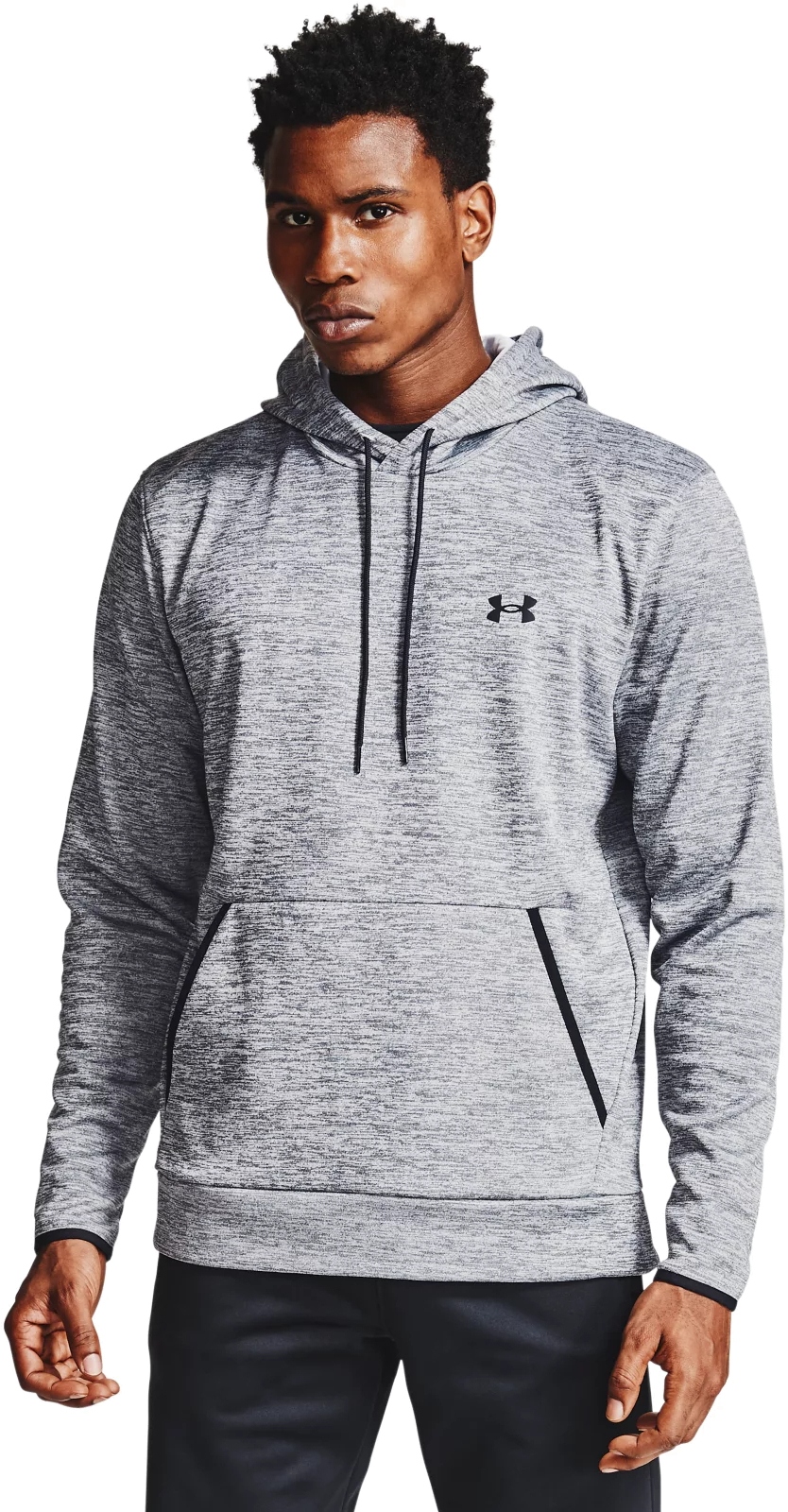 

Худи мужское Under Armour Fleece Twist HD серое SM, Серый, Fleece Twist HD