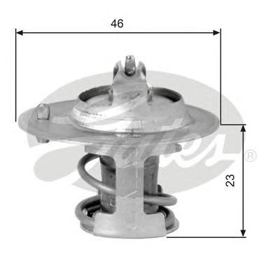 

TH06691G1_термостат! Chrysler, Mini 1.6-2.4 94>