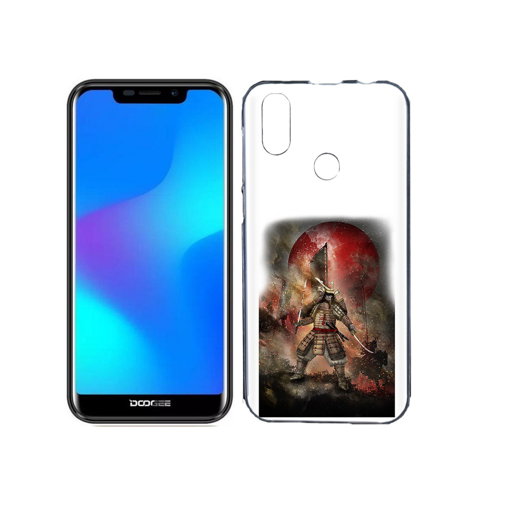 

Чехол MyPads Tocco для Doogee X70 китайскийвоин, Прозрачный, Tocco