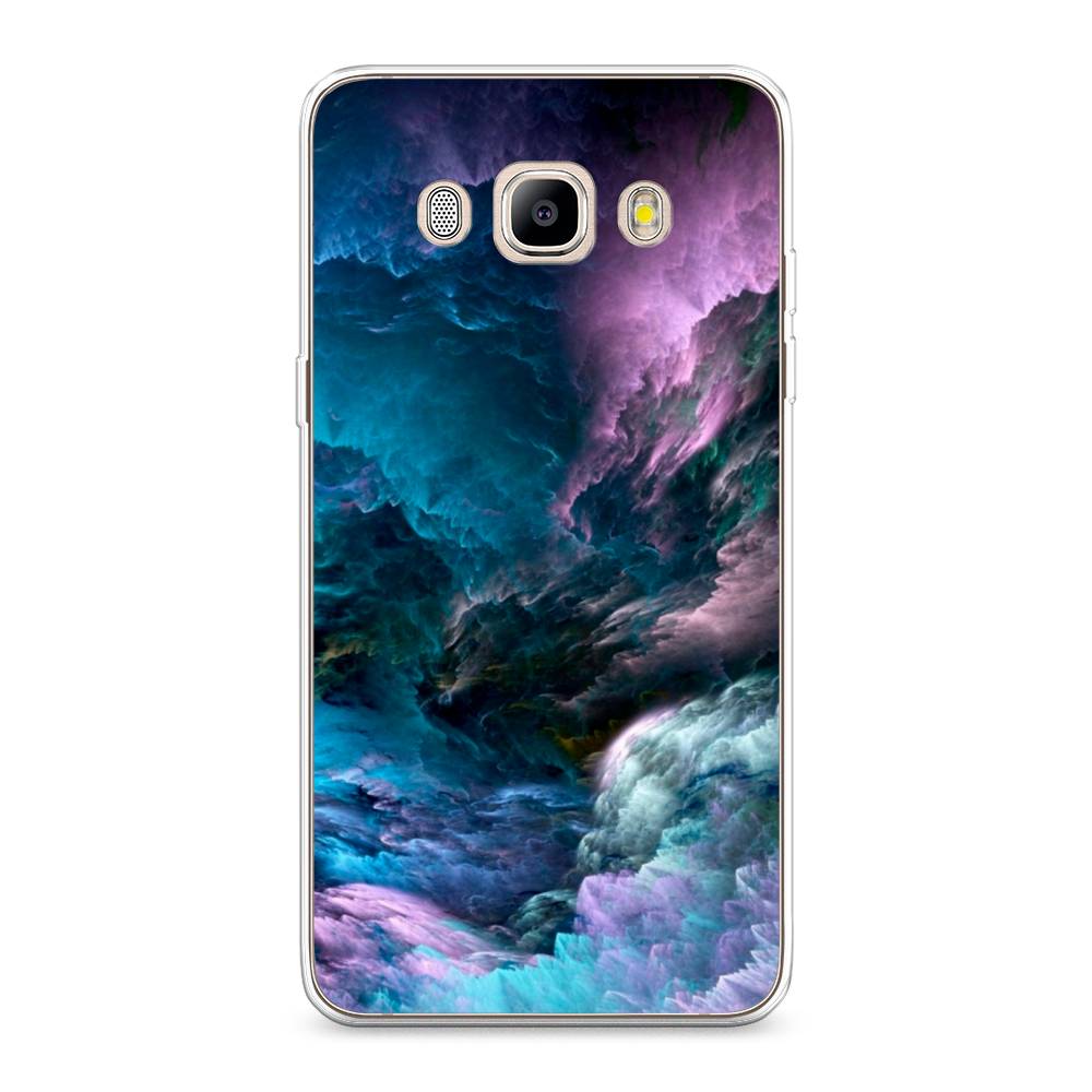 

Чехол на Samsung Galaxy J5 2016 "Загадочное небо", Синий;фиолетовый, 22750-2
