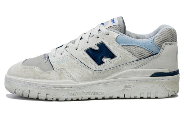 

Кеды унисекс New Balance NB 550 серые 41.5 EU, Серый, NB 550
