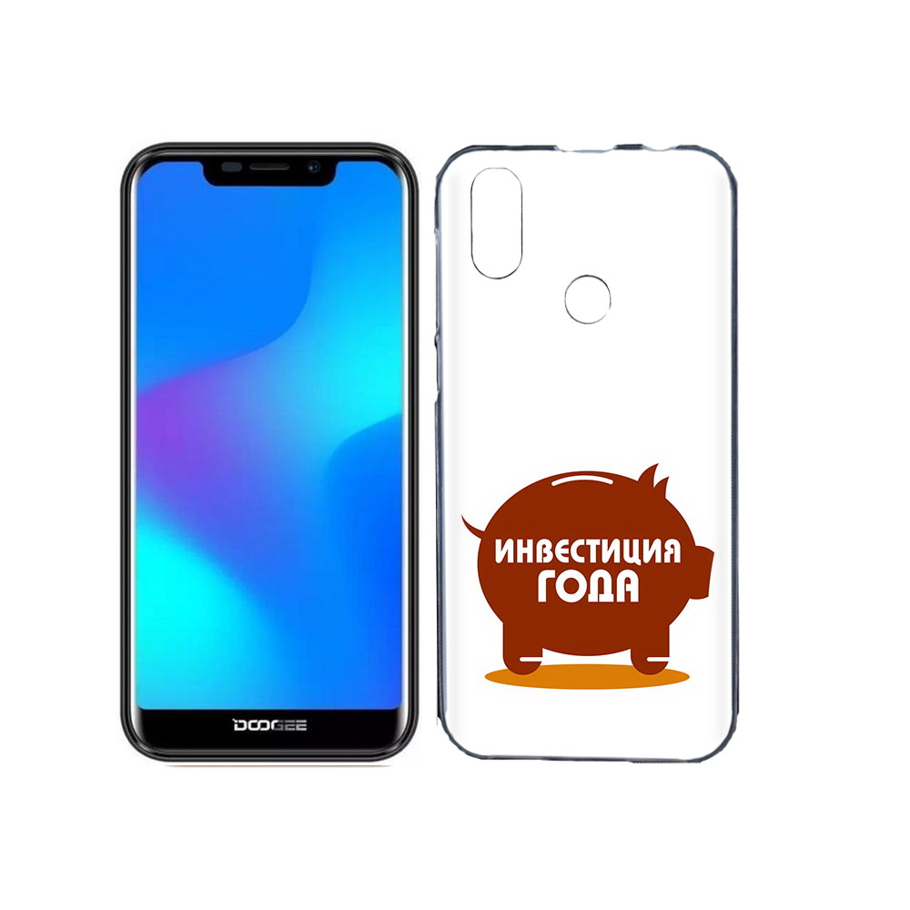 

Чехол MyPads Tocco для Doogee X70 инвестиция, Прозрачный, Tocco