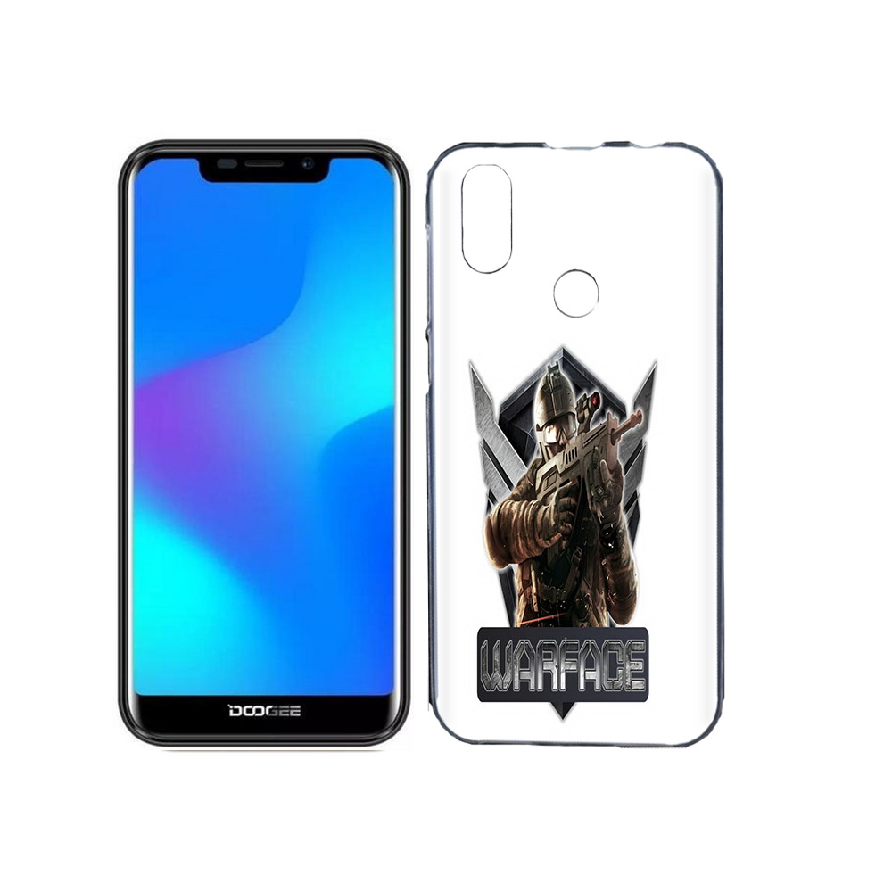 

Чехол MyPads Tocco для Doogee X70 игра про войну, Прозрачный, Tocco