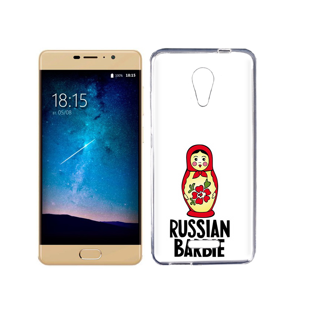 

Чехол MyPads Tocco для BQ 5201 Space матрешка, Прозрачный, Tocco