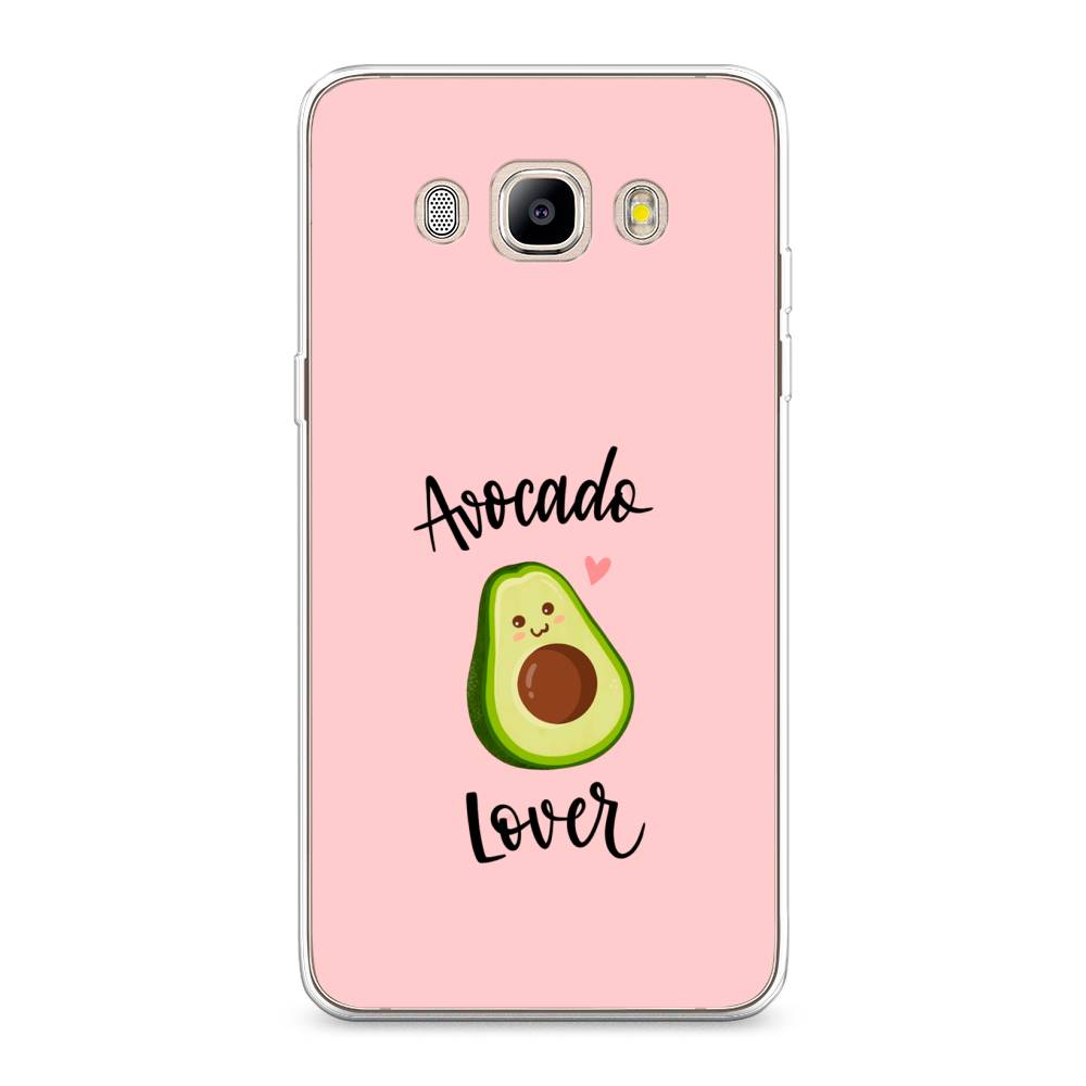 

Чехол на Samsung Galaxy J5 2016 "Avocado lover", Розовый;зеленый, 22750-6