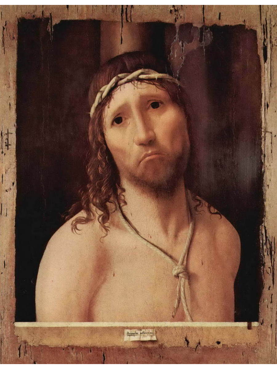 

Постер DRABS A3 Антонелло да Мессина Ecce Homo Се человек 1