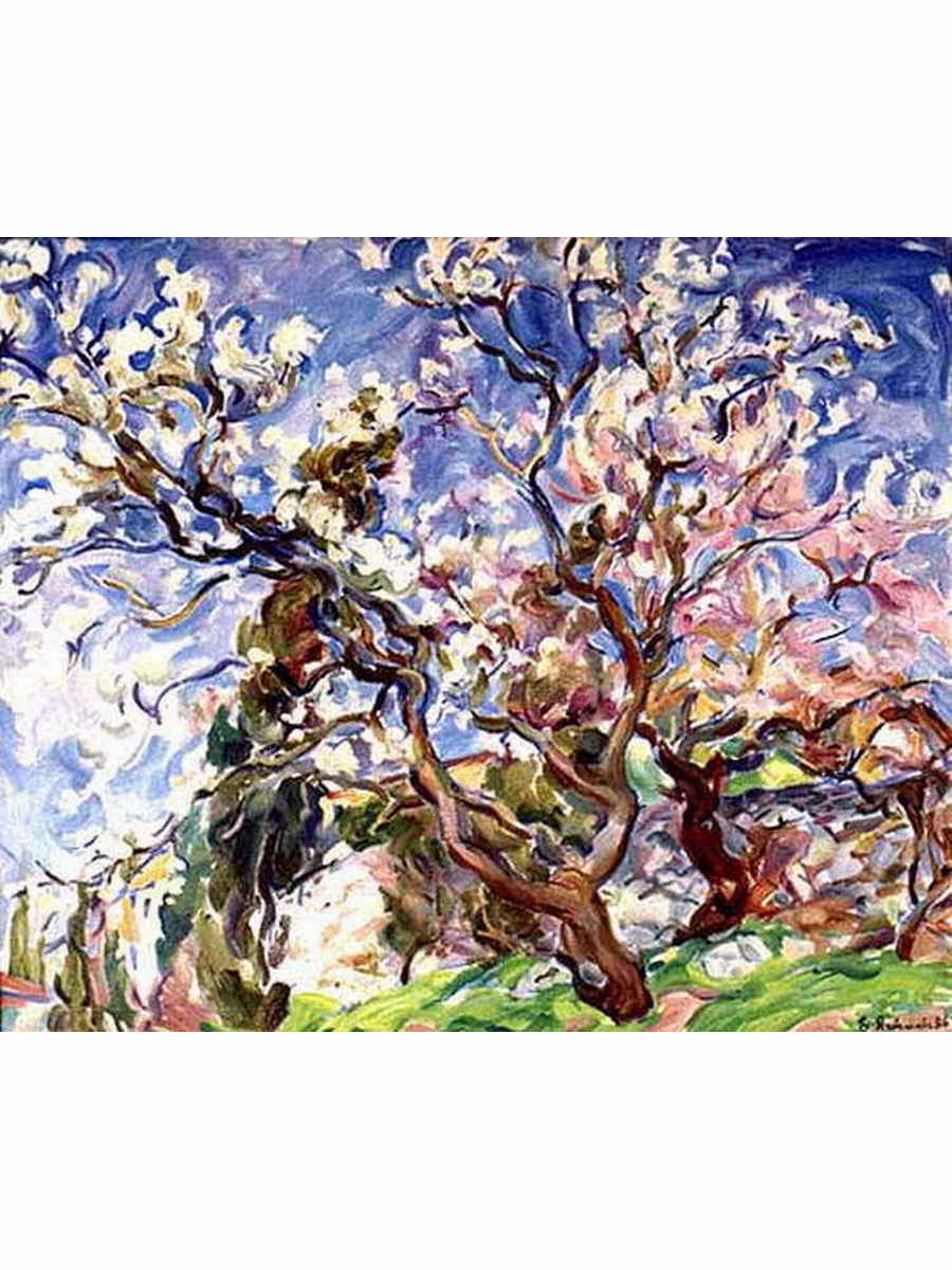 

Постер DRABS A3 Антипова Евгения Петровна Цветущий миндаль