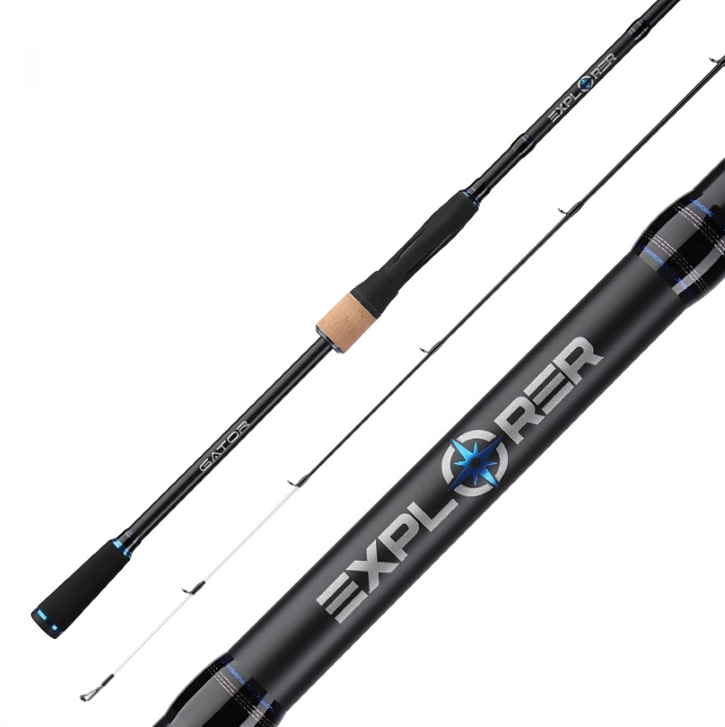 

Удилище кастинговое Gator BAIT JIGGER EXPLORER PERCH ROD 2pcs 7'6" 5-30g