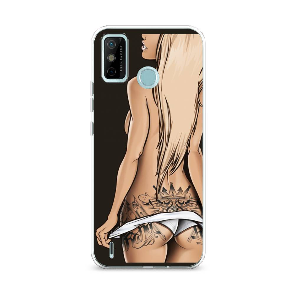 

Чехол на Tecno Spark 6 Go "Обнаженная девушка", 300250-6