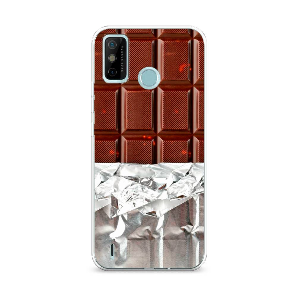

Чехол на Tecno Spark 6 Go "Шоколад в обертке", Коричневый, 300250-6