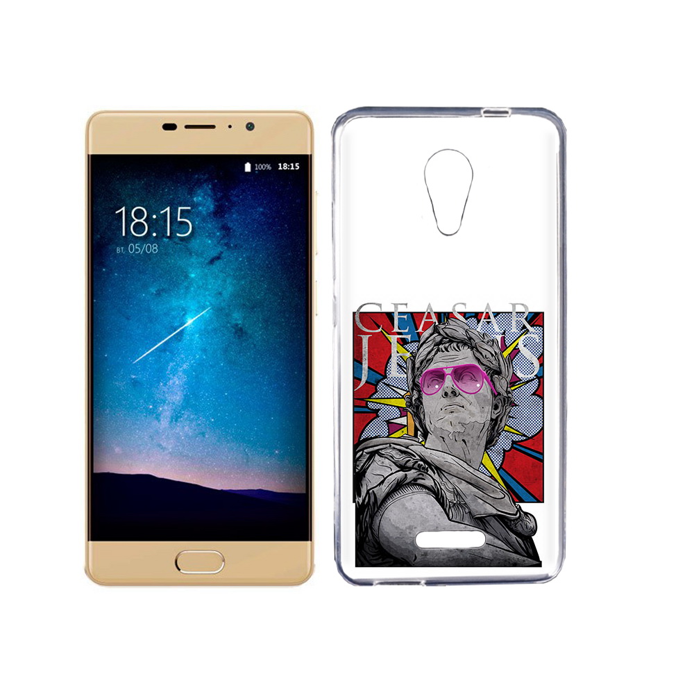 

Чехол MyPads Tocco для BQ 5201 Space крутая статуя свободы, Прозрачный, Tocco