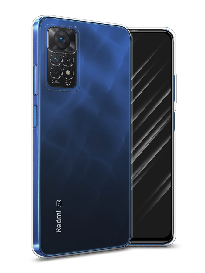 

Чехол Awog на Redmi Note 11 Pro/11 Pro 5G/11E Pro/12 Pro 4G прозрачный, 314750-1