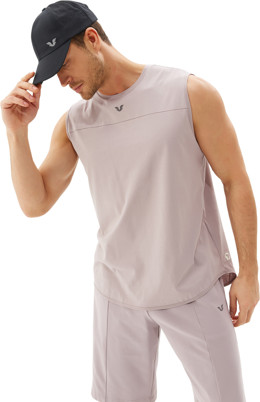 

Майка мужская Bilcee TB22MZ16S0171-1-1663 бежевая S, TB22MZ16S0171-1-1663