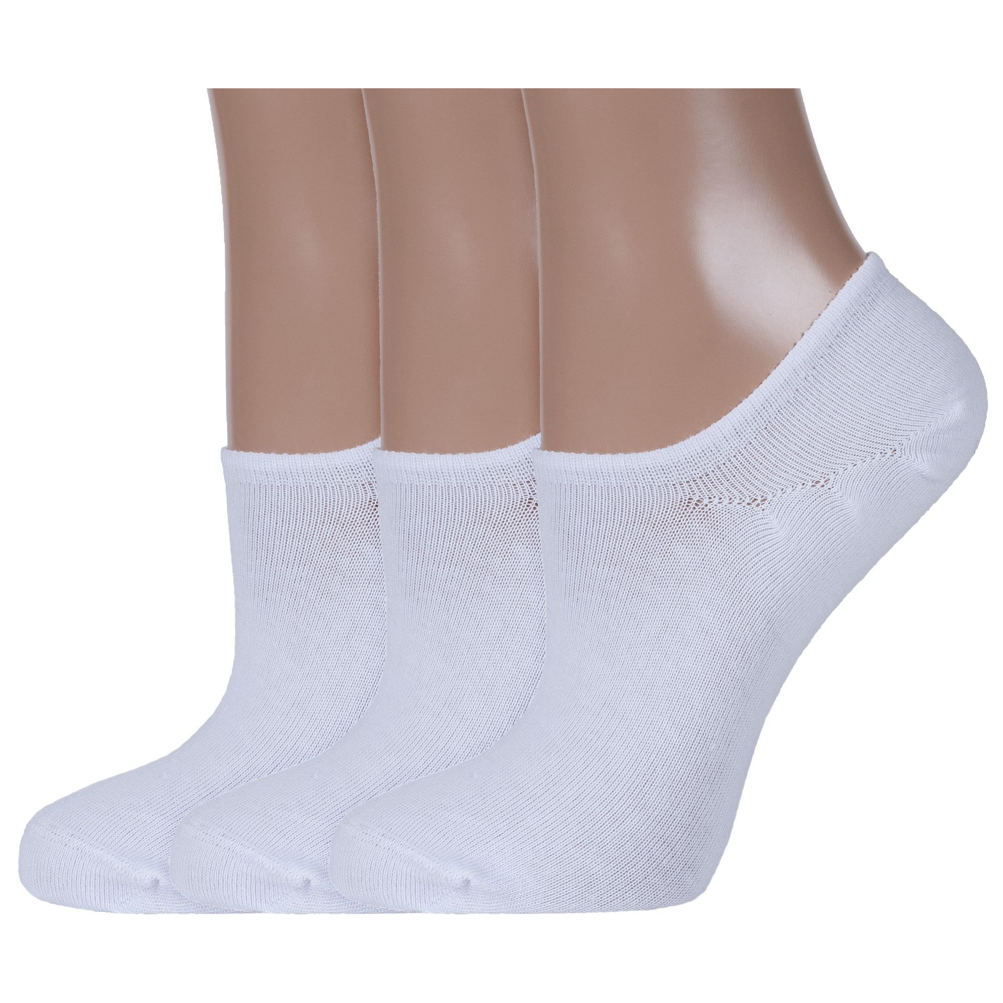 

Комплект носков женских Rusocks 3-Ж3-13040 белых 23-25, 3-Ж3-13040