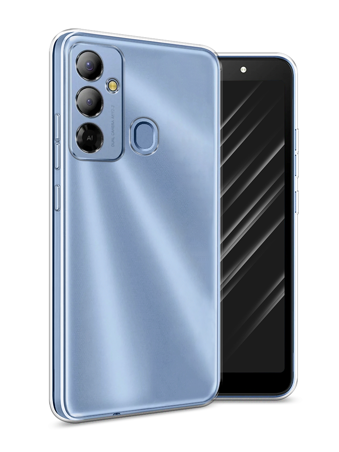 

Чехол Awog на Tecno Pop 6 Go прозрачный, 302950-1