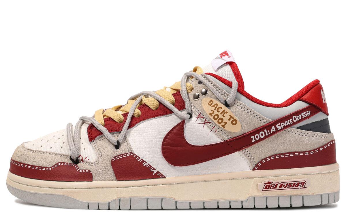 

Кеды унисекс Nike Dunk Low белые 36.5 EU, Белый, Dunk Low