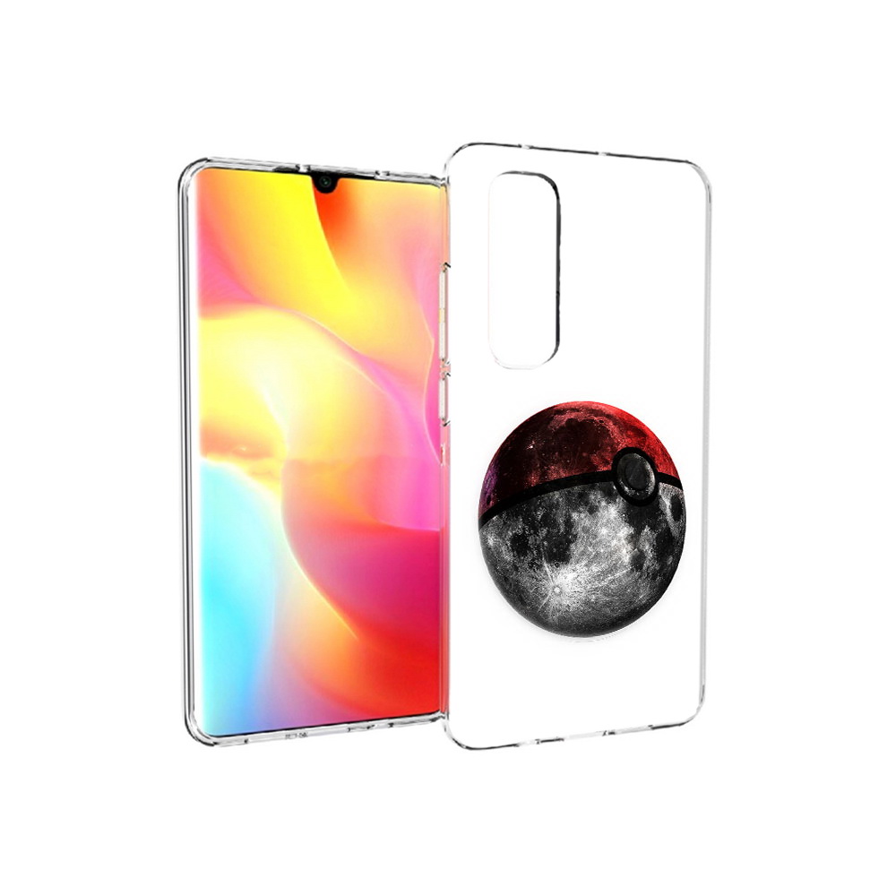 

Чехол MyPads Tocco для Xiaomi Mi Note 10 Lite планета покебол (PT149714.254.543), Прозрачный, Tocco