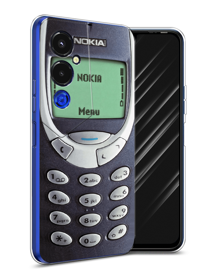 

Чехол Awog на Tecno Pova 4 Pro "Нокия", Зеленый;серый;черный, 302650-1