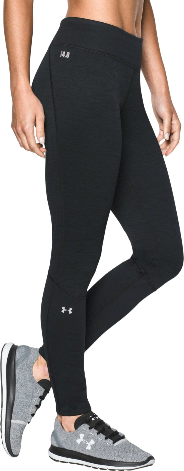 

Тайтсы женские Under Armour Base 4.0 Legging черные XS, Черный, Base 4.0 Legging