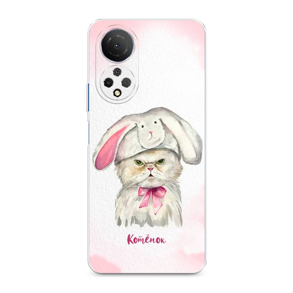 

Чехол для Honor X7 2022 "Мой котёнок", Розовый;серый, 6108850-1