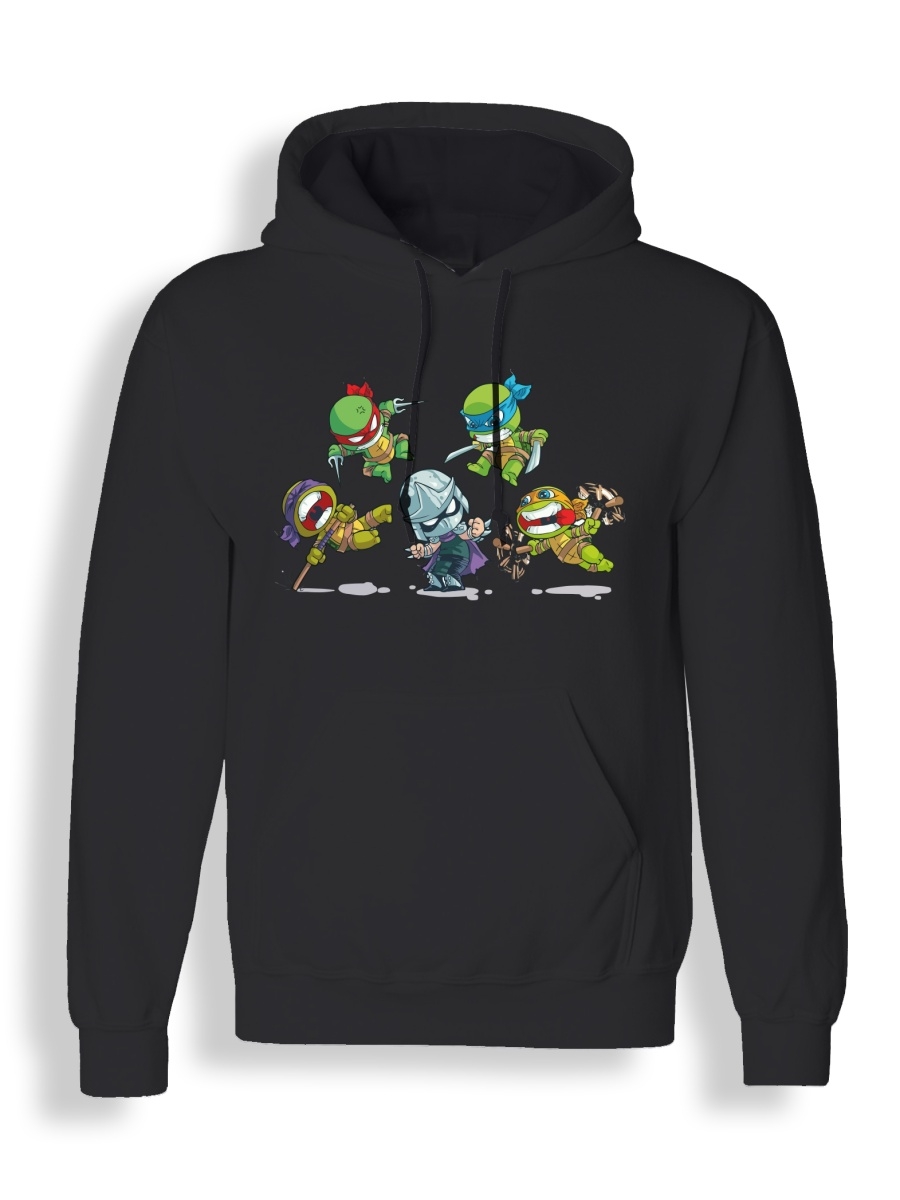 

Худи унисекс СувенирShop Черепашки Ниндзя/TMNT 1 черное S, Черный, "Черепашки Ниндзя/TMNT" 1