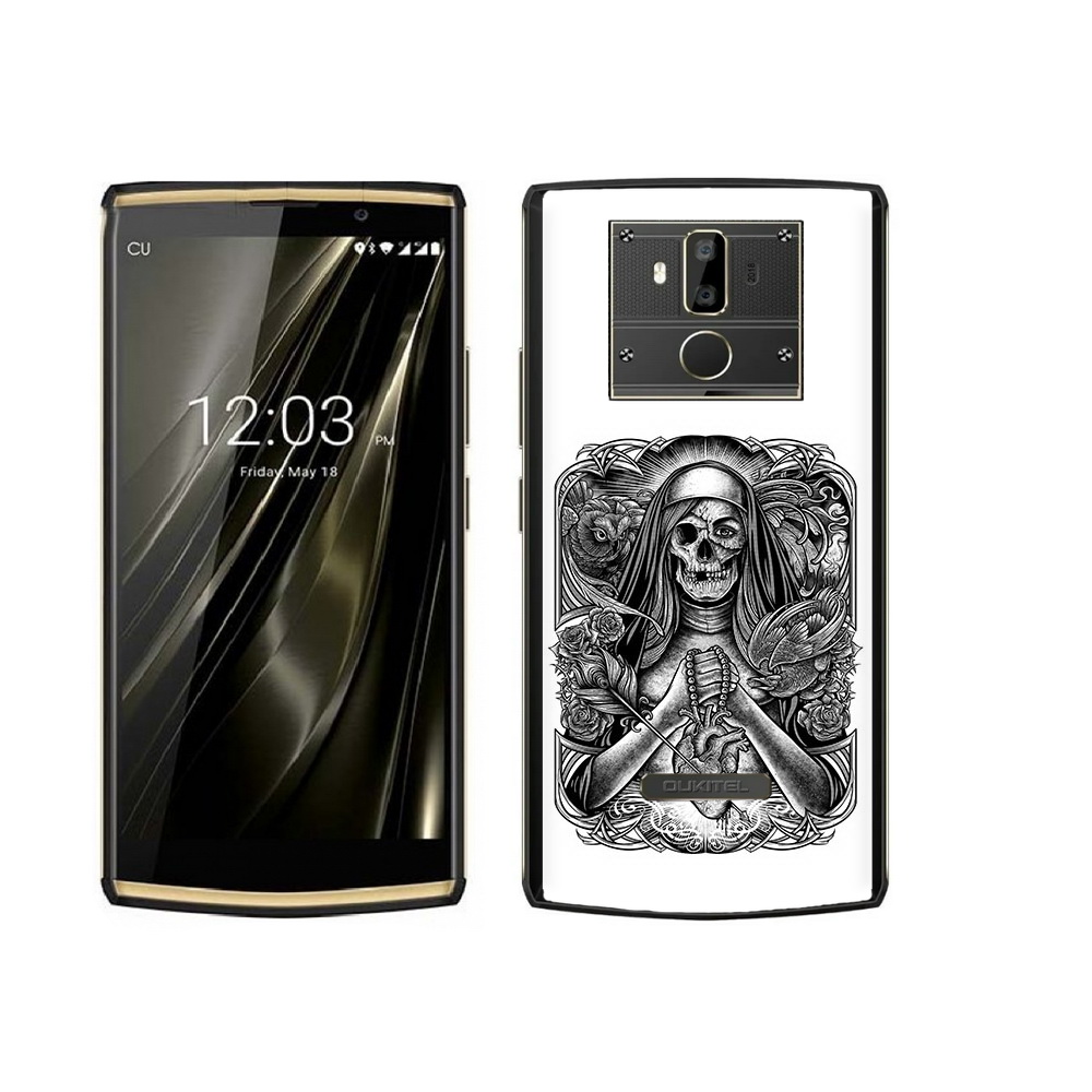 

Чехол MyPads Tocco для Oukitel K7 скелет с сердцем, Прозрачный, Tocco