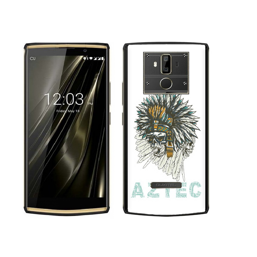 

Чехол MyPads Tocco для Oukitel K7 скелет индеец, Прозрачный, Tocco