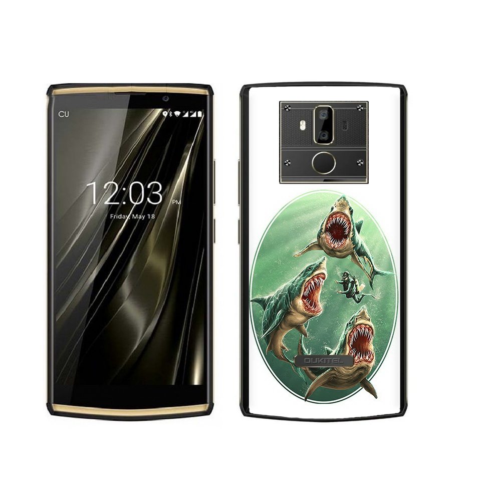

Чехол MyPads Tocco для Oukitel K7 синяя бездна, Прозрачный, Tocco