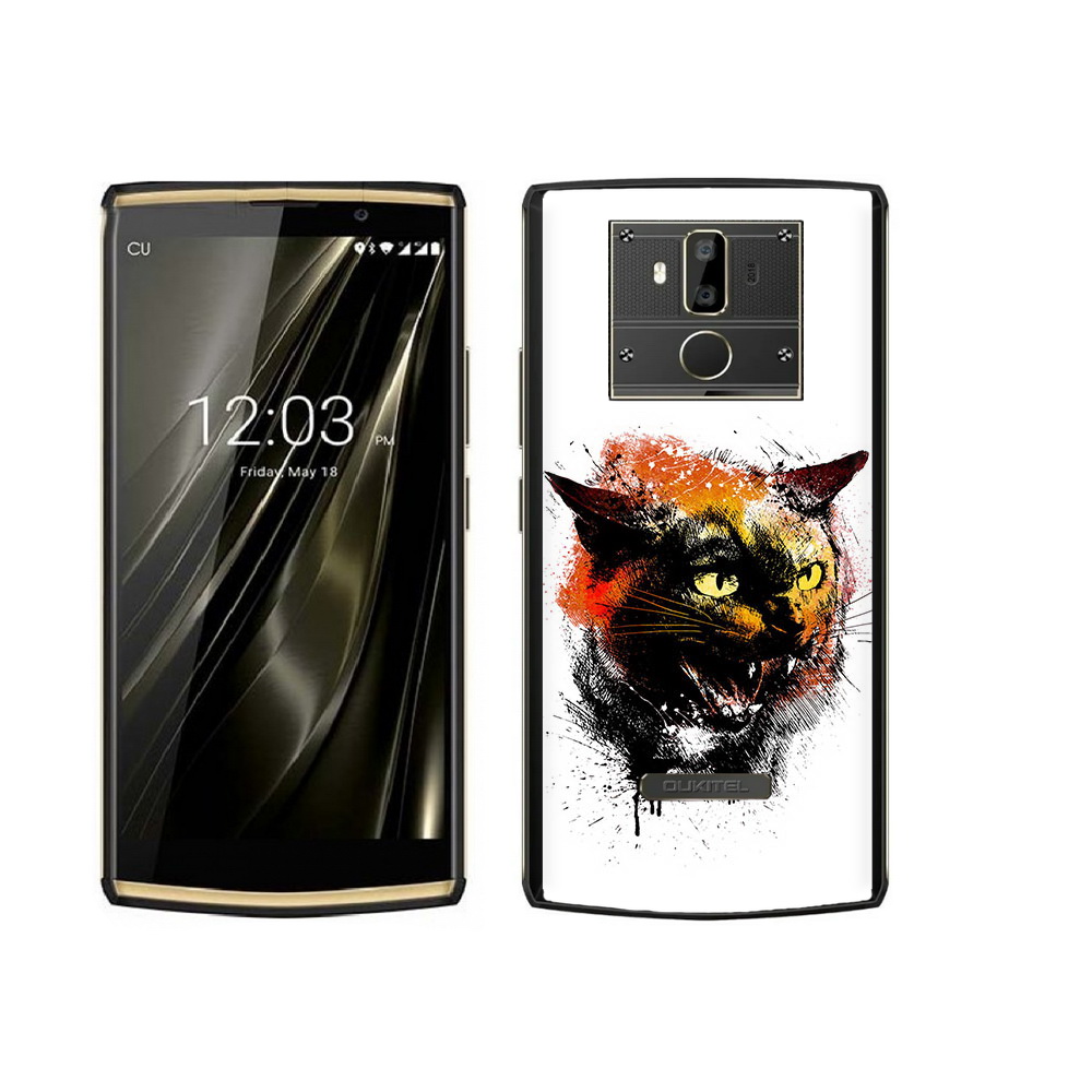 

Чехол MyPads Tocco для Oukitel K7 сиамский кот, Прозрачный, Tocco