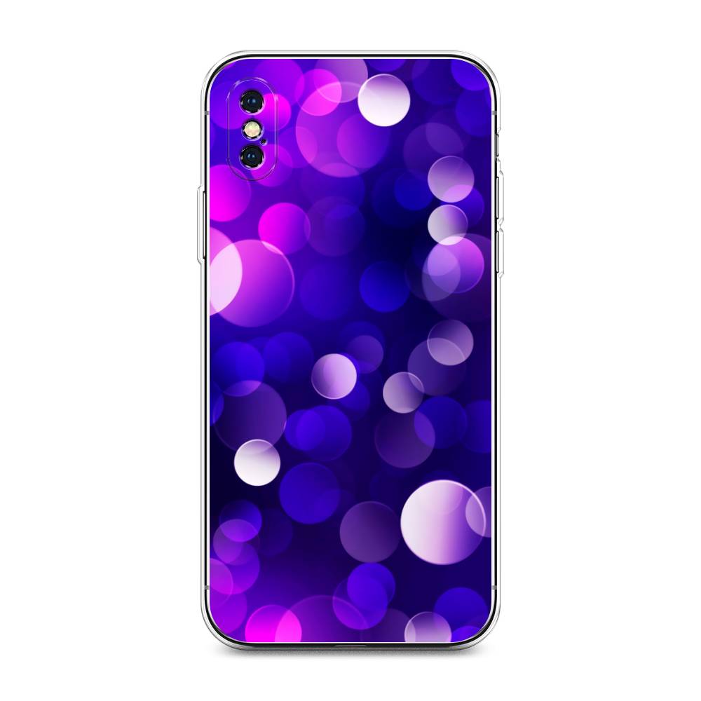 

Чехол на Apple iPhone XS Max "Абстракция 27", Фиолетовый, 11950-3