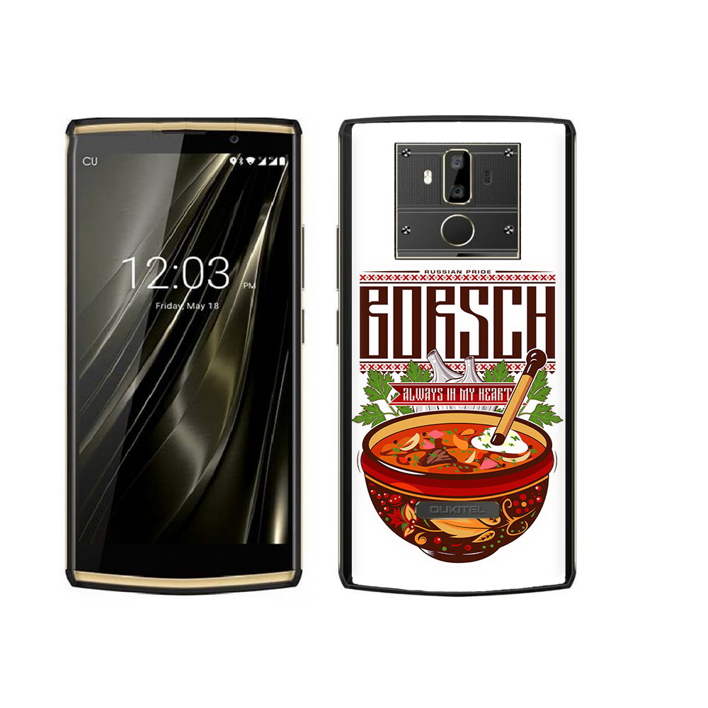 

Чехол MyPads Tocco для Oukitel K7 русский борщ, Прозрачный, Tocco