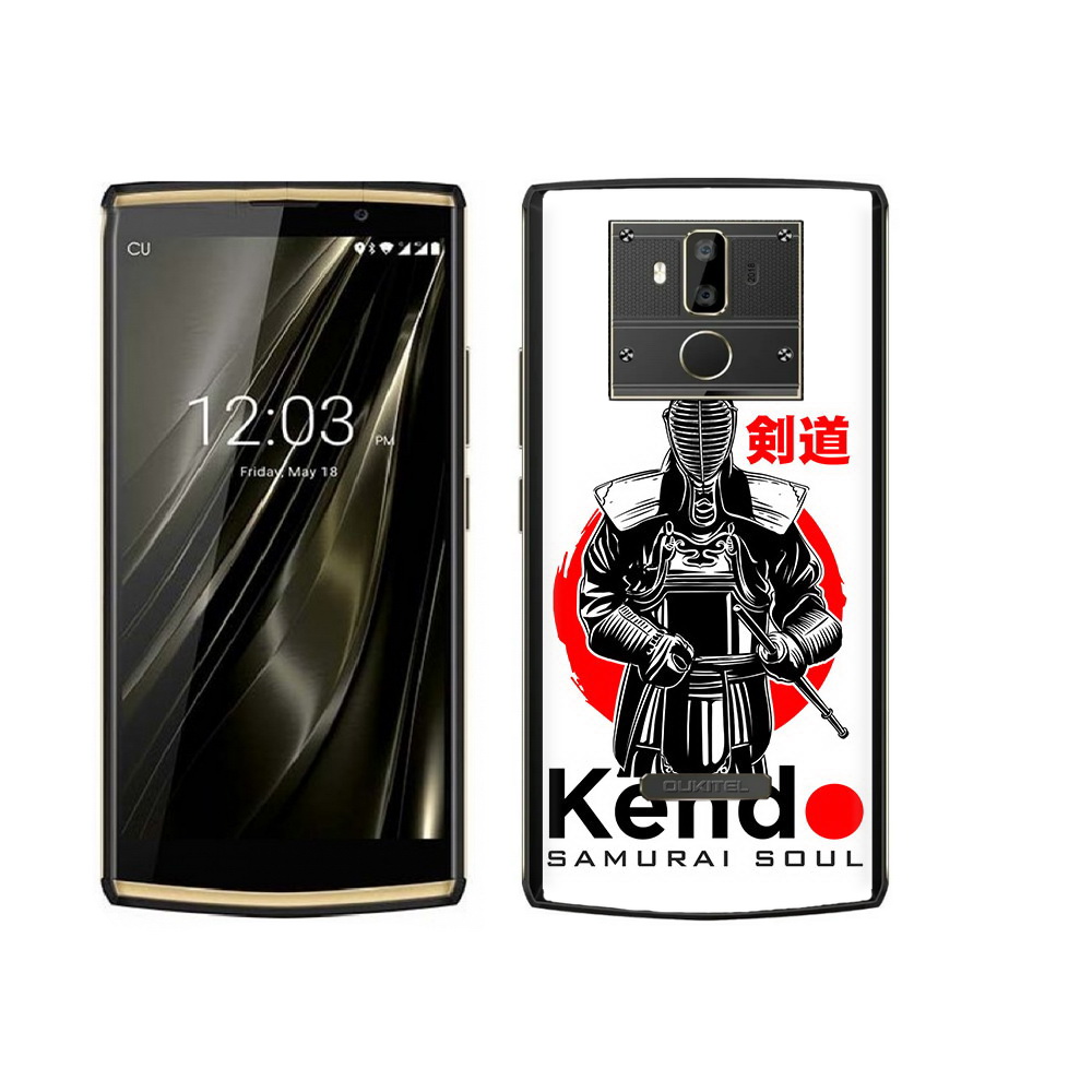 

Чехол MyPads Tocco для Oukitel K7 рисованый самурай, Прозрачный, Tocco