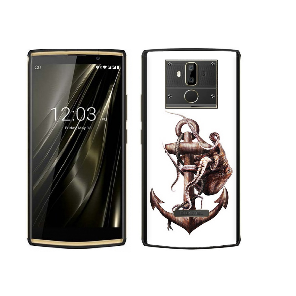 

Чехол MyPads Tocco для Oukitel K7 ржавый якорь, Прозрачный, Tocco