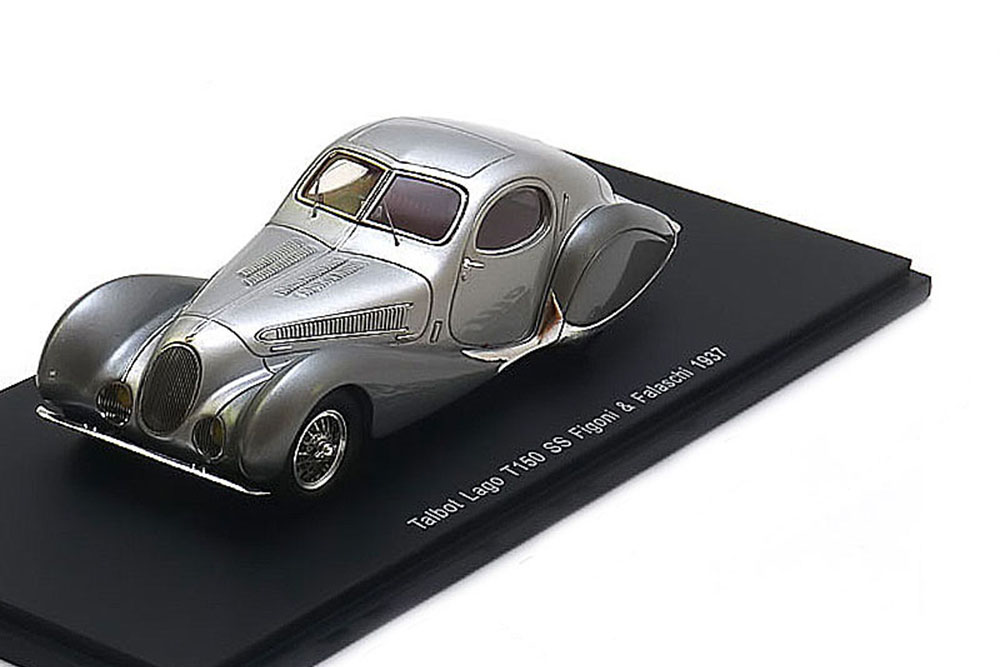 Модель коллекционная SPARK Talbot-lago T150 ss figoni falaschi 1937 silver