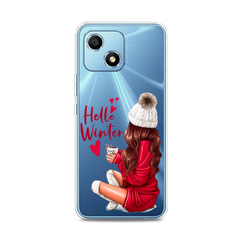 

Чехол на Honor Play 30 "Hello winter", Красный;белый;коричневый, 6108750-5