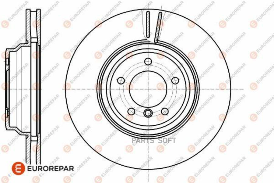 

Диск Тормозной Bmw 3 E90/91/ X1 E84 Передний EUROREPAR арт. 1642764580