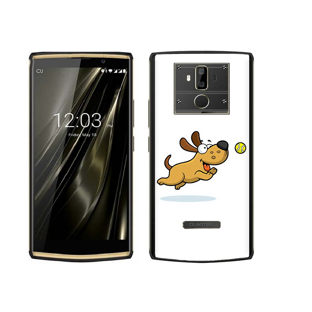 

Чехол MyPads Tocco для Oukitel K7 пёсик, Прозрачный, Tocco