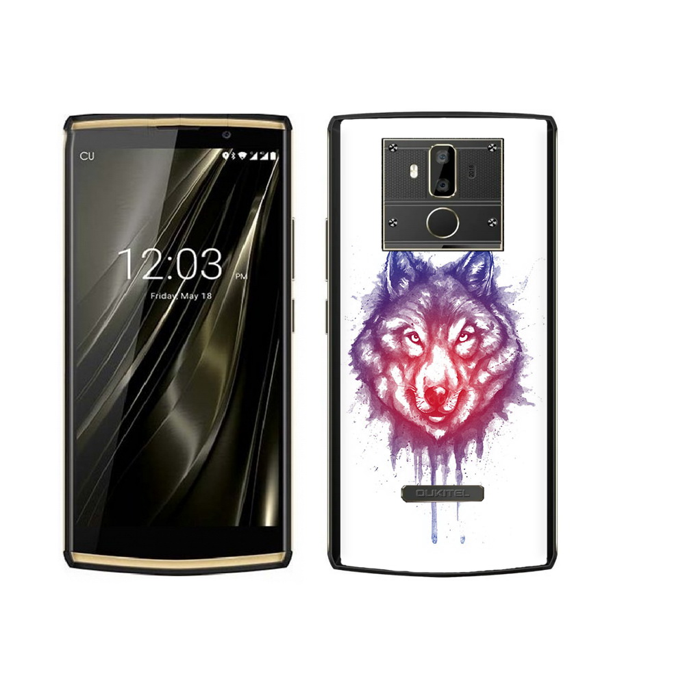 

Чехол MyPads Tocco для Oukitel K7 пушистый волк, Прозрачный, Tocco