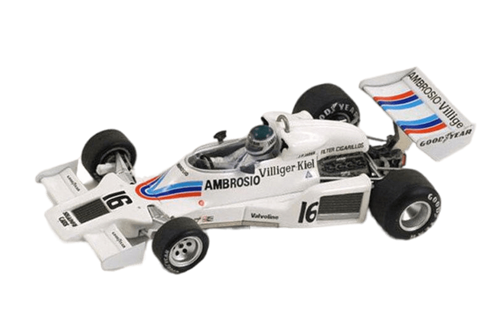 Модель коллекционная SPARK Shadow DN8 usa gp 1977 j.p.jarier #16